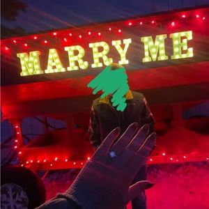 Marry Me letters, all letters light up and are in great condition